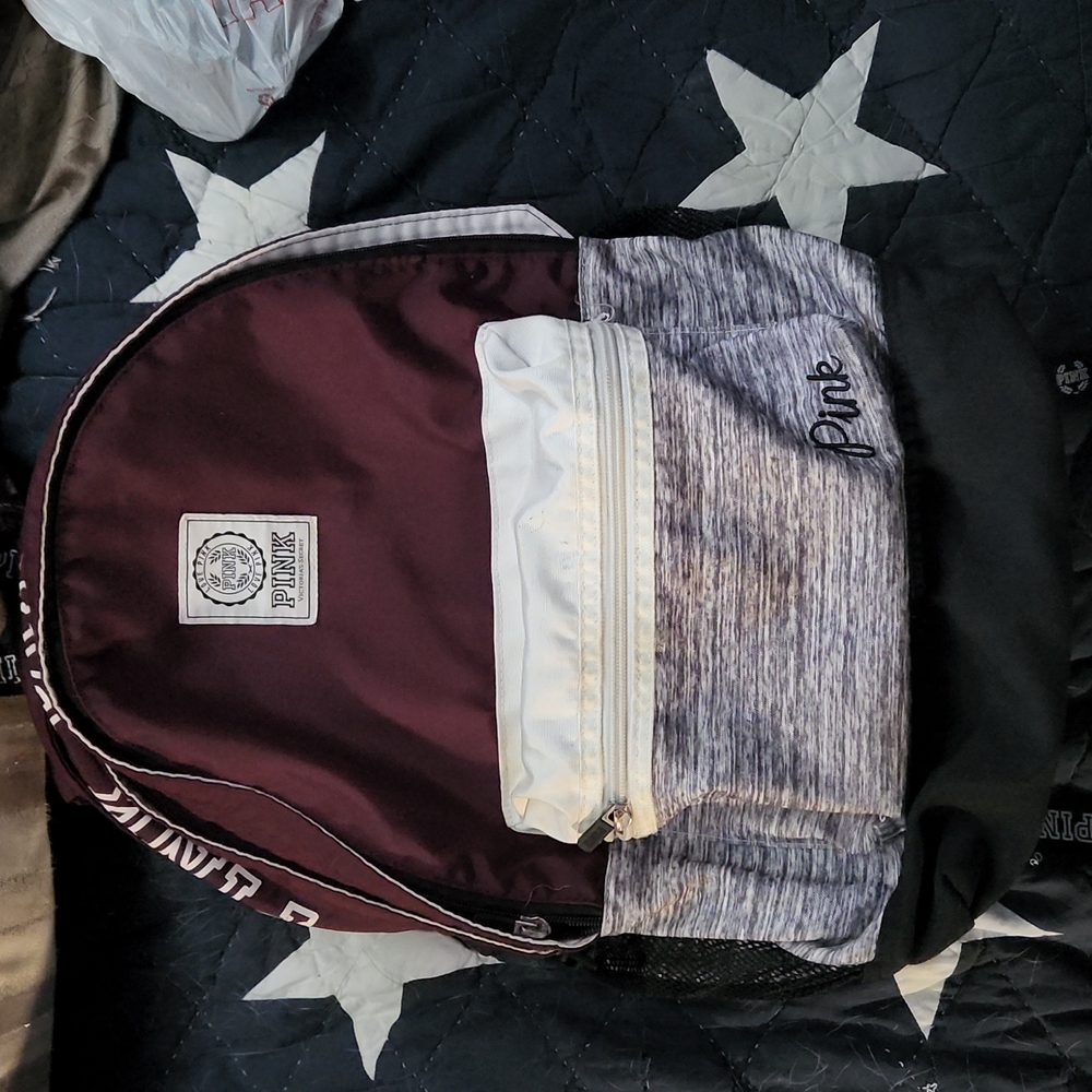 Pink vs backpack